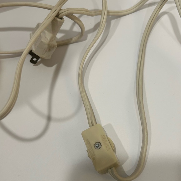 Vintage Multicolor lawnware lamp - Picture 7 of 9